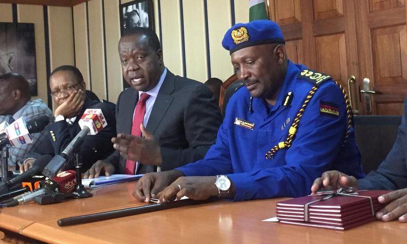 Police to arrest 4293 gun owners who did not meet CS Fred Matiang'i 1-week ultimatum