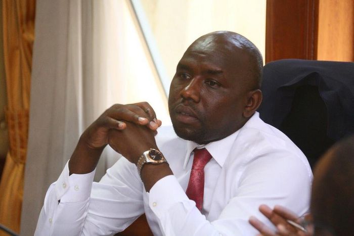 File image of Senator Kipchumba Murkomen