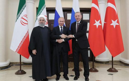 Iran and Russia have been staunch supporters of Syrian President Bashar al-Assad, while Turkey has called for his ouster and backed opposition fighters