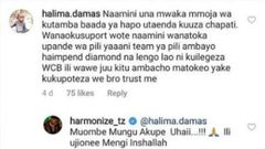 Harmonize responds to fan’s message over WCB exit