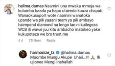 Harmonize responds to fan’s message over WCB exit