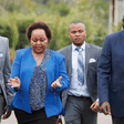 DP William Ruto and Kirinyaga Governor Anne Waiguru in Karen