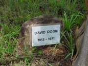 DT Dobie's grave site
