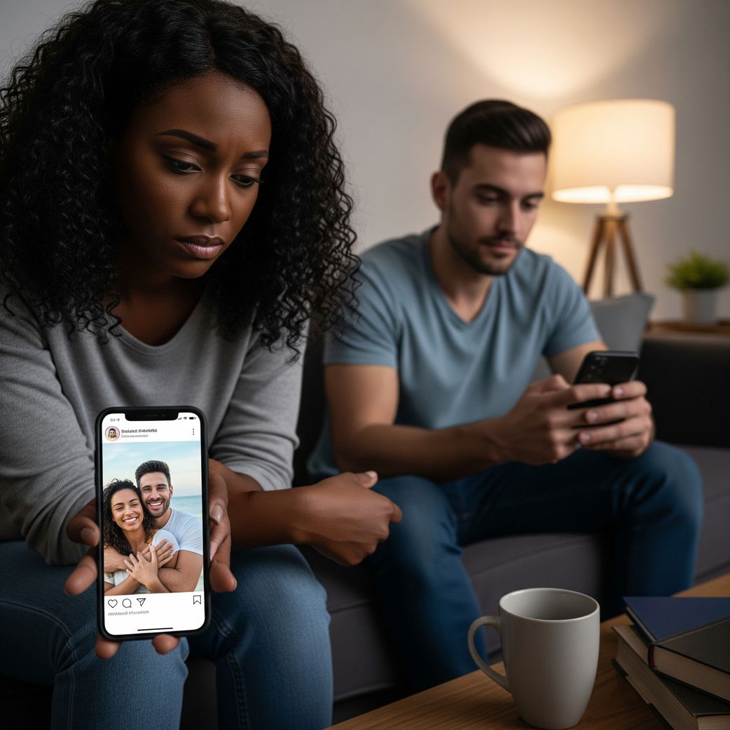 Social media can create unrealistic expectations, breeding dissatisfaction and insecurity