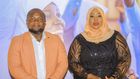 Tanzania's first daughter Wanu Hafidh Ameir and her husband Mohamed Omary Mchengerwa