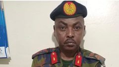Joshua Mutui Muimi, a fake 'Brigadier', arrested and charged with impersonation