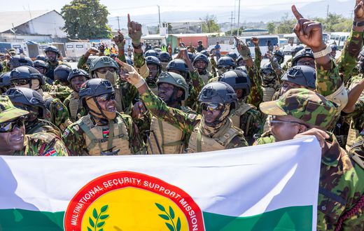 Haiti welcomes additional Kenyan troops including 30 female officers who are the first females to be deployed to the Caribbean nation plagued by gang violence