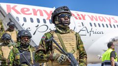 Haiti welcomes additional Kenyan troops including 30 female officers who are the first females to be deployed to the Caribbean nation plagued by gang violence