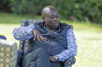 Former Deputy President Rigathi Gachagua at his home in Nyeri County