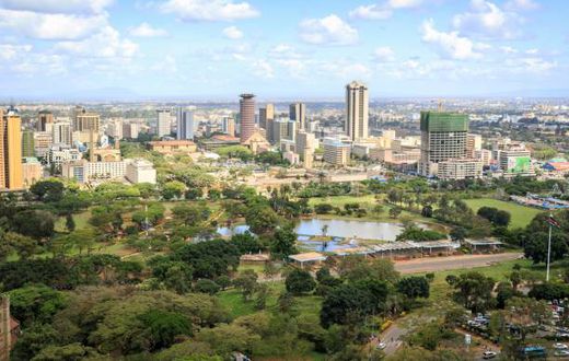 An image of Nairobi Skyline