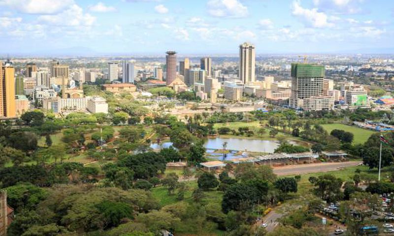 An image of Nairobi Skyline