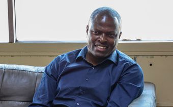Kiharu MP Ndindi Nyoro in his office