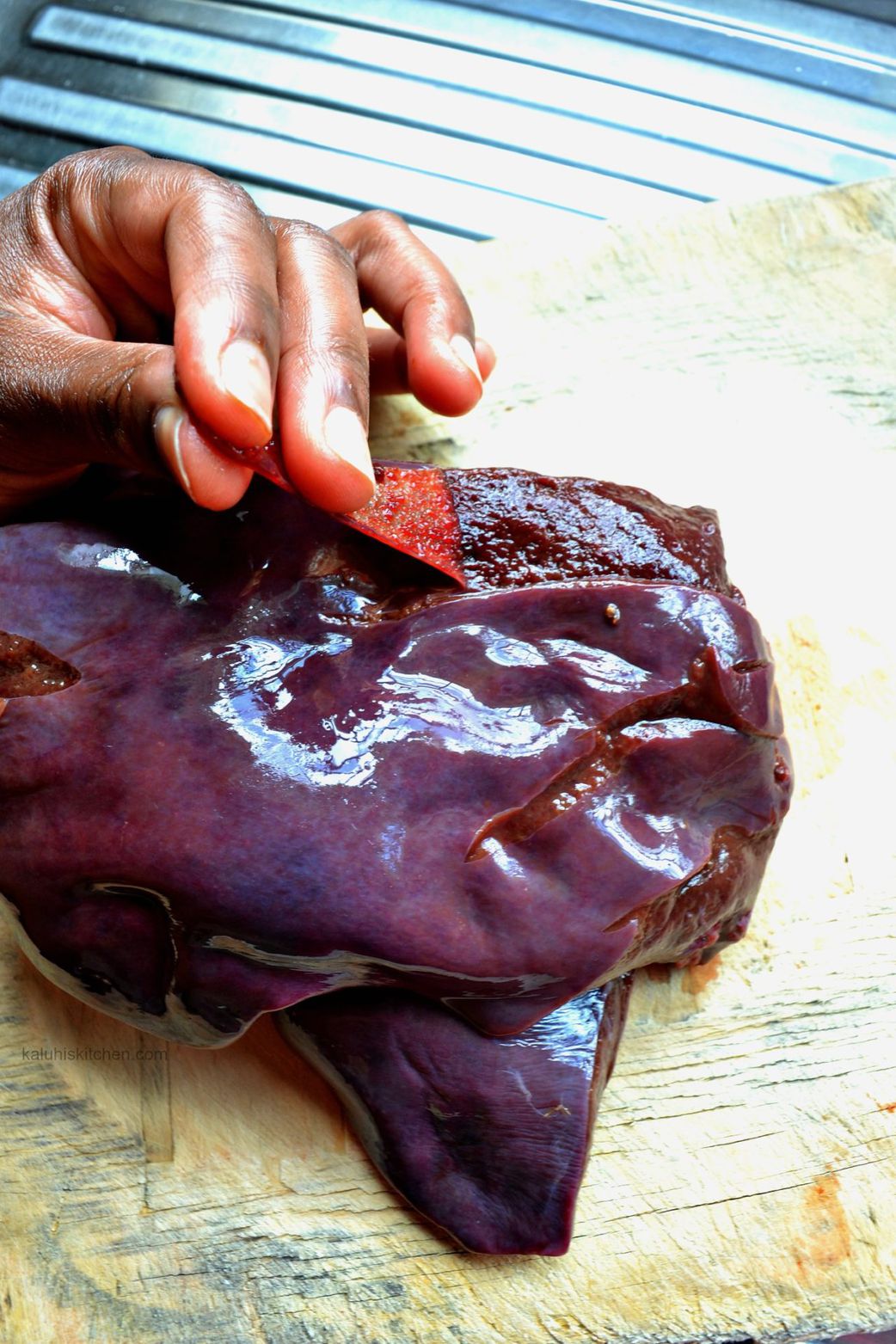 Why removing liver membrane before cooking makes all the difference