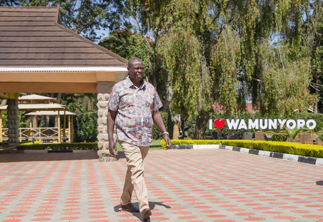Former Deputy President Rigathi Gachagua