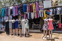 Thrift clothes on display [Image Credit: Flickr]