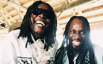 Jamaican musicians Vybz Kartel and Mavado