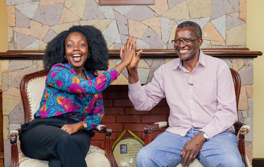 Former Chief Justice David Maraga during a past interview