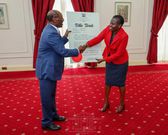 Treasury CS Ukur Yattani receives title deed to controversial Kiambu Institute of Science and Technology (KIST) land in Kiambu