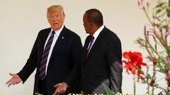 United States President Donald Trump to receive President Uhuru Kenyatta at White House