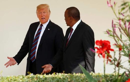 United States President Donald Trump to receive President Uhuru Kenyatta at White House