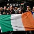 Sinn Fein supporters celebrated the party's success in Ireland's weekend election