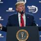 President Donald Trump spoke at a rally in Texas on January 19, 2020 as his impeachment trial approached