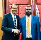 Kamukunji MP Yusuf Hassan gets emotional as Kibra MP-elect Imran Okoth takes oath