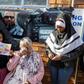Shiraaz Mohamed's family campaigned for his release on election day last May outside a Johannesburg polling station where President Cyril Ramaphosa was to cast his vote
