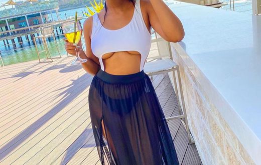 I have never worn a Bra – Otile Brown’s girlfriend Nabbi