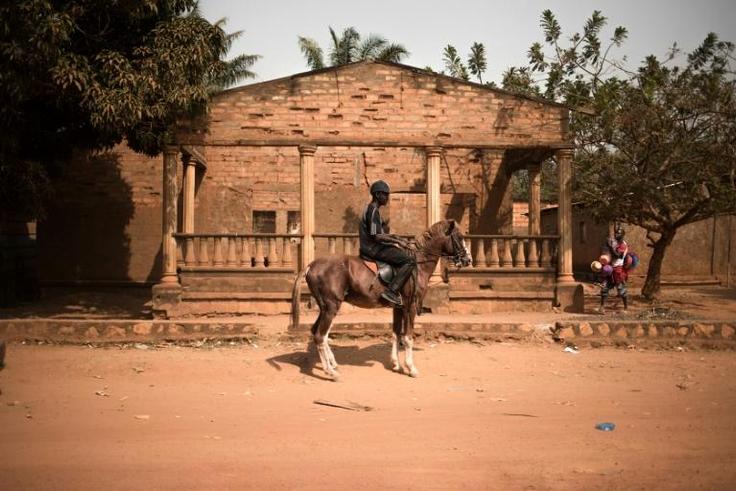 Four legs good: Soumaila Zacharia Maidjida, alias Dida, and one of his beloved horses