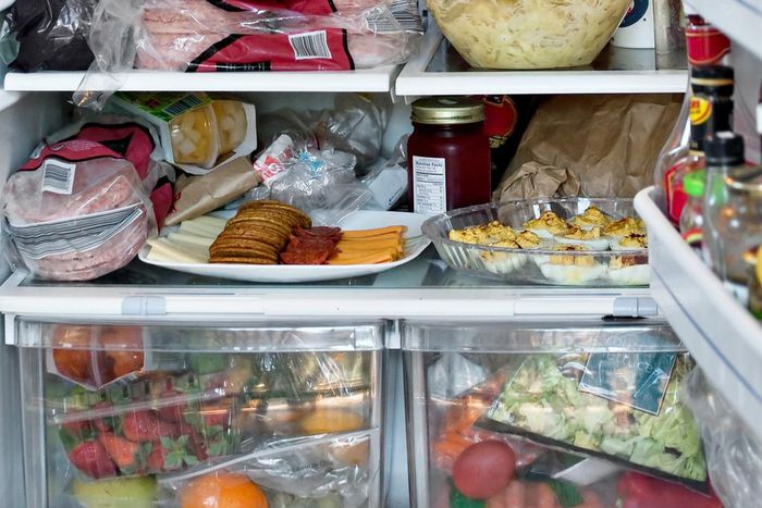 full fridge inside fridge