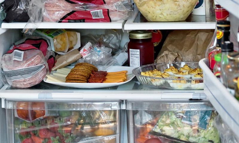 full fridge inside fridge