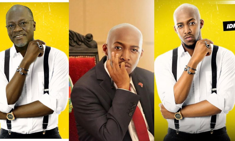 Comedian Idris Sultan ordered to report to nearest Police Station after photoshopping President Pombe Magufuli