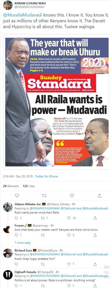 Kimani Ichungwah's roasted badly on Twitter as his latest attack on Raila backfires