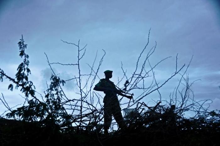 The AU peacekeeping force AMISOM had helped fight the Al-Qaeda linked militants