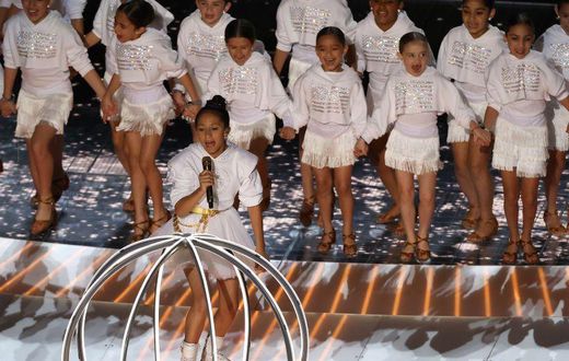 J.Lo's Daughter Performed With Her At Half Time