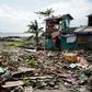 Typhoon Phanfone destroyed shanty homes in coastal areas of the central Philippines