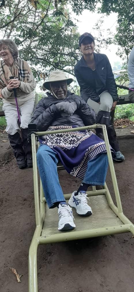Former AG Charles Njonjo marke 100th birthday tracking gorillas in Uganda