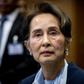 Aung San Suu Kyi appeared at the International Court of Justice at The Hague to defend Myanmar against genocide allegations
