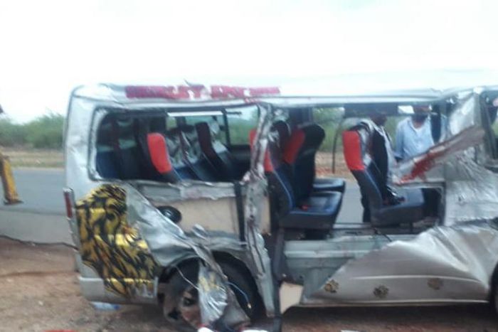 4 dead, 12 injured after lorry collided with matatu at Man Easters along Mombasa Road