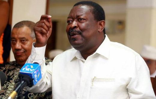 File image of Amani National Congress party leader, Musalia Mudavadi