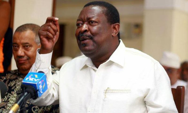File image of Amani National Congress party leader, Musalia Mudavadi