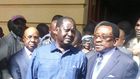 Senator James Orengo and Opposition Leader Raila Odinga