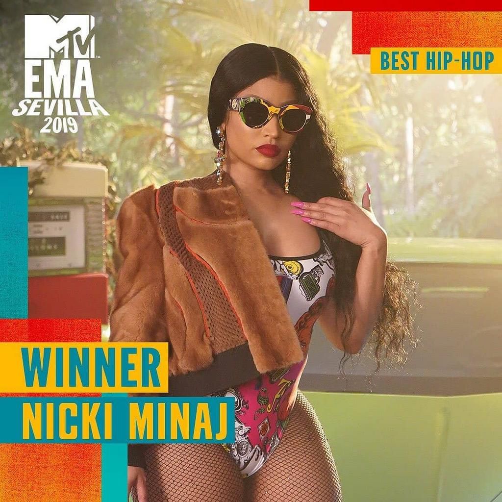 Full List of winners at the 2019 2019 MTV EMAs Awards, Burna Bot wins Best African Act