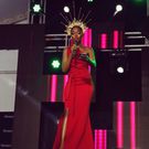 Violetta Ngina hosting the 2019 Pulse Music Video Awards (PMVA)