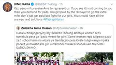 King Kaka silences Esther Passaris and her Kwale counterpart in epic clash over viral Wajinga Nyinyi song