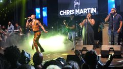 Jamaican stars Chris Martin, D Major and Future Fambo light up Nairobi in a fun filled Concert