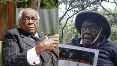 Kenyans react as former Attorney General Charles Njonjo marks 100th birthday tracking gorillas in Uganda's Mgahinga Gorilla National Park