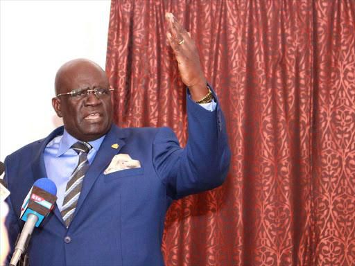 File image of Education CS George Magoha