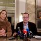 The four members of the influential SOS Chretiens d'Orient (Christians of the Middle East) charity went missing near the French embassy in the Iraqi capital, the organisation's director Benjamin Blanchard told a news conference in Paris